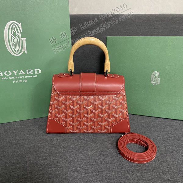 Goyard包 戈雅新款Sagon Mini手提女包 Goyard單肩斜跨女包  glg1017